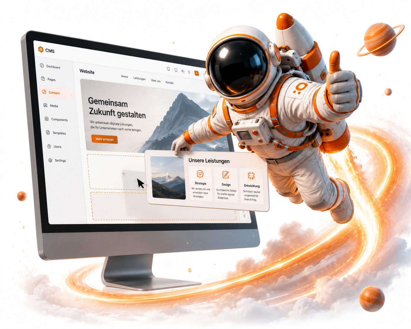 Wechsel von einem alten CMS in ein neues, pflegeleichtes System